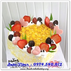 Mẫu Bánh Sinh Nhật Đẹp - A1165